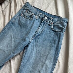 Levi's Classic Light Blue High-Rise Jeans